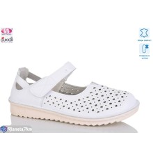 Туфлі жіночі на літо (8 пар р.36-41) білий  "Gukkcr"