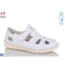 Туфлі жіночі на літо (8 пар р.36-41) білий  "Gukkcr"