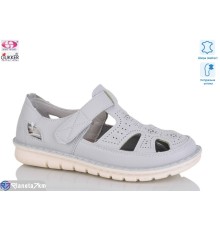 Туфлі жіночі на літо (8 пар р.36-41) сірий  "Gukkcr"