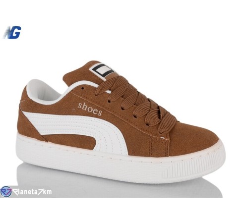 Кросівки на весну/осінь (8 пар р.36-41) коричневий  "Navigator"