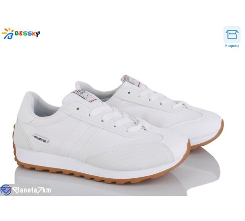 Кросівки жіночі на весну/осінь (8 пар р.36-41) білий  "Bessky-Kellaifeng"