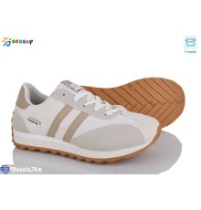 Кросівки жіночі на весну/осінь (8 пар р.36-41) бежевий  "Bessky-Kellaifeng"