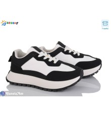 Кросівки жіночі на весну/осінь (8 пар р.36-41) чорний  "Bessky-Kellaifeng"