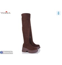 Ботфорти жіночі на весну/осінь (6 пар р.36-41) коричневий  "Veagia-ADA"