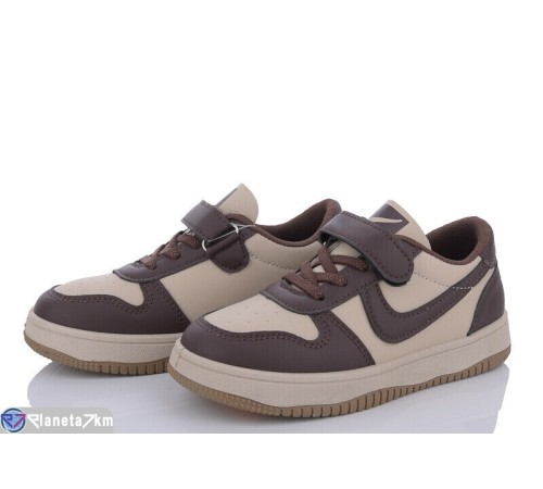 Дитячі кросівки на весну/осінь (6 пар р.32-37) коричневий  "Normashoes"