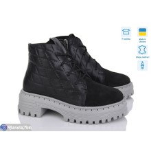 Черевики жіночі на весну/осінь (6 пар р.36-40) чорний  "Speranza"