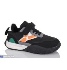 Дитячі кросівки на весну/осінь (8 пар р.32-37) чорний  "Laifakids"