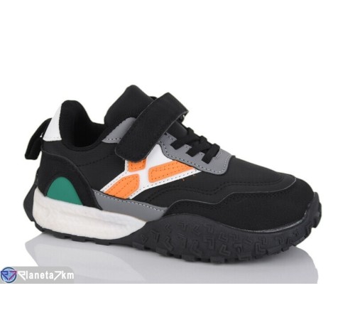 Дитячі кросівки на весну/осінь (8 пар р.32-37) чорний  "Laifakids"