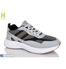 Кросівки чоловічі на весну/осінь (8 пар р.41-46) сірий  "M.Shoes"