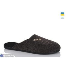 Тапки чоловічі на весну/осінь (6 пар р.41-45) коричневий  "INPIRE"