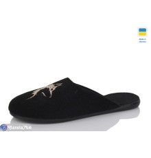 Тапки чоловічі на весну/осінь (6 пар р.41-45) чорний  "INPIRE"