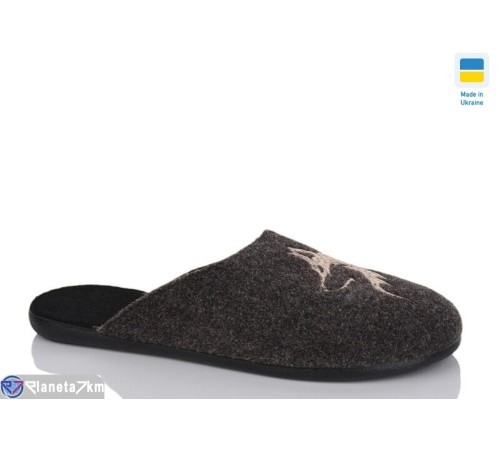 Тапки чоловічі на весну/осінь (6 пар р.41-45) коричневий  "INPIRE"