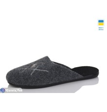 Тапки чоловічі на весну/осінь (6 пар р.41-45) сірий  "INPIRE"