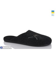 Тапки чоловічі на весну/осінь (6 пар р.41-45) чорний  "INPIRE"