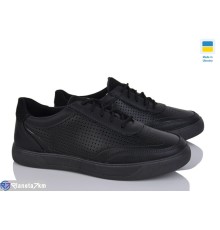 Кросівки чоловічі на весну/осінь (6 пар р.41-45) чорний  "LUCKY"