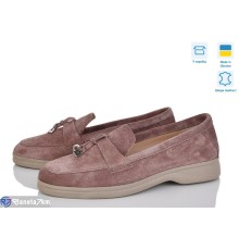 Туфлі жіночі на весну/осінь (6 пар р.36-40) коричневий  "Linda"