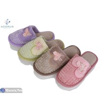 Тапки дитячі на весну/осінь (12 пар р.30-35) мікс  "Acorus"
