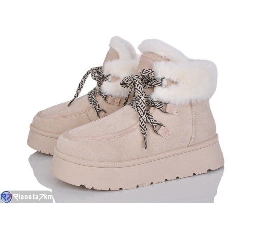 Уггі жіночі на зиму (8 пар р.36-41) бежевий  "LOREDANA"