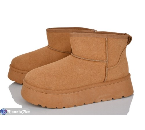 Уггі жіночі на зиму (8 пар р.36-41) camel  "LOREDANA"