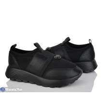 Кросівки жіночі на весну/осінь (8 пар р.36-41) чорний  "LOREDANA"