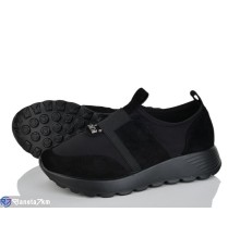 Кросівки жіночі на весну/осінь (8 пар р.36-41) чорний  "LOREDANA"