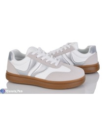 Кросівки жіночі на весну/осінь (8 пар р.36-41) білий  "LOREDANA"