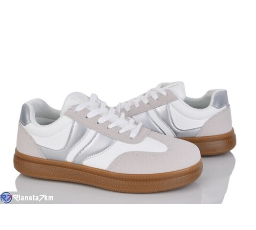 Кросівки жіночі на весну/осінь (8 пар р.36-41) білий  "LOREDANA"