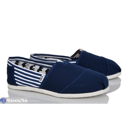 Еспадрильї жіночі на літо (8 пар р.36-40) синій  "Gelena"