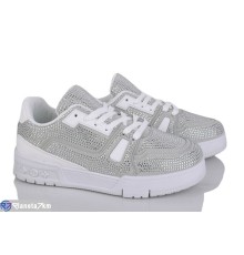 Кросівки жіночі на весну/осінь (8 пар р.36-41) сірий  "LOREDANA"