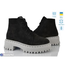 Черевики жіночі на весну/осінь (6 пар р.36-40) чорний  "Speranza"