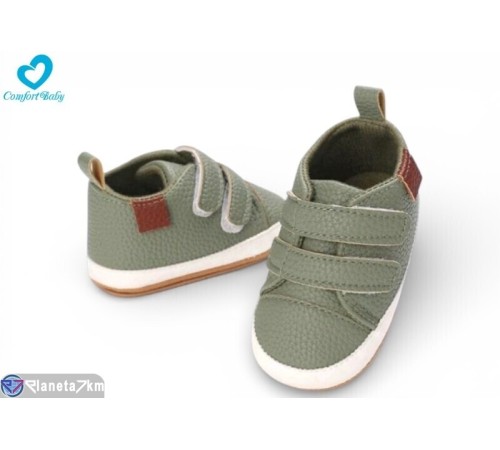 Пінетки дитячі на весну/осінь (6 пар р.11-13) зелений  "Comfort-baby"