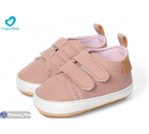 Пінетки дитячі на весну/осінь (6 пар р.11-13) рожевий  "Comfort-baby"