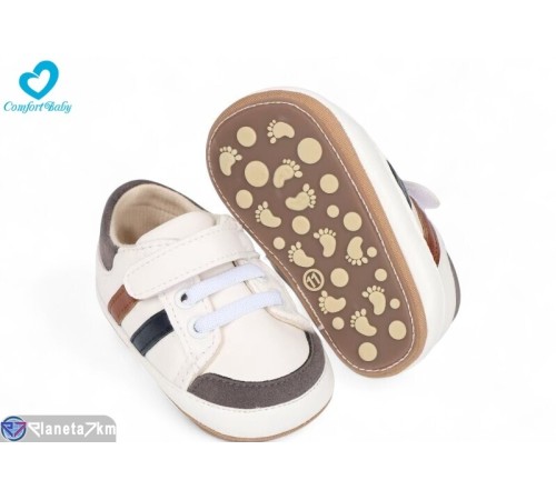 Пінетки дитячі на весну/осінь (6 пар р.11-13) білий  "Comfort-baby"