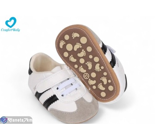 Пінетки дитячі на весну/осінь (6 пар р.11-13) білий  "Comfort-baby"