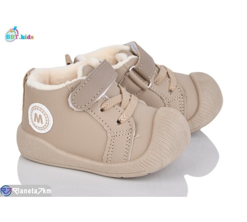 Дитячі кросівки на весну/осінь (12 пар р.18-23) коричневий  "BBT"