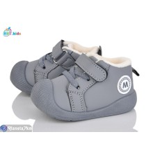 Дитячі кросівки на весну/осінь (12 пар р.18-23) сірий  "BBT"