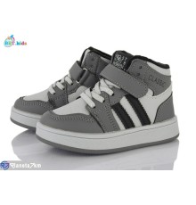 Дитячі кросівки на весну/осінь (8 пар р.26-31) сірий  "BBT"