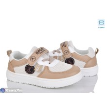 Дитячі кросівки на весну/осінь (6 пар р.26-31) бежевий  "Fuggo"