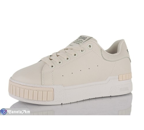 Кросівки жіночі на весну/осінь (8 пар р.36-41) бежевий  "LAIFA"