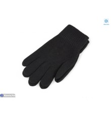 Чоловічі рукавички на зиму (12 шт. р.сетка One size) чорний  "KaPira"