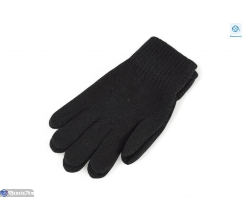 Чоловічі рукавички на зиму (12 шт. р.сетка One size) чорний  "KaPira"