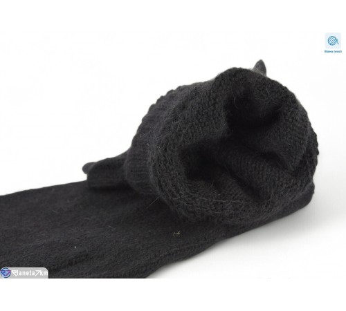 Чоловічі рукавички на зиму (12 шт. р.сетка One size) чорний  "KaPira"