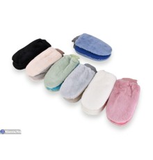 Рукавиці дитячі на зиму (12 шт. р.сетка 6-8) мікс  "KaPira"