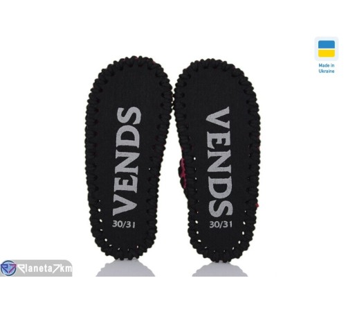 Тапки дитячі на весну/осінь (9 пар р.30-35) рожевий  "Activ"