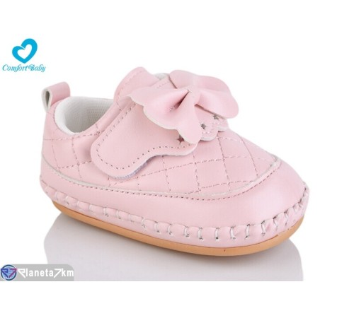 Пінетки дитячі на весну/осінь (6 пар р.14-18) рожевий  "Comfort-baby"