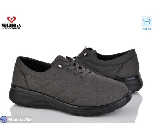 Кросівки жіночі на весну/осінь (8 пар р.37-41) сірий  "SUBA"