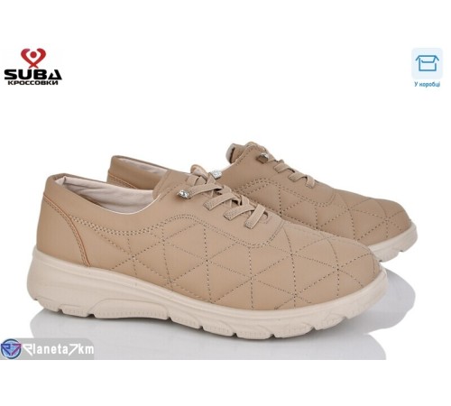 Кросівки жіночі на весну/осінь (8 пар р.37-41) коричневий  "SUBA"