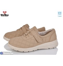 Кросівки жіночі на весну/осінь (8 пар р.37-41) коричневий  "SUBA"