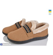 Тапки жіночі на весну/осінь (8 пар р.37-41) коричневий  "LEO"