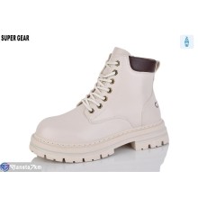 Черевики жіночі на весну/осінь (6 пар р.36-40) бежевий  "Super Gear"